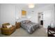 Bedroom with a large window and an adjacent bathroom at 1325 Snell Isle Ne Blvd # 810, St Petersburg, FL 33704