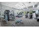 A well-equipped fitness center with modern exercise machines and mirrored walls for a full view at 1325 Snell Isle Ne Blvd # 810, St Petersburg, FL 33704