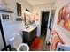 Cozy bathroom featuring updated vanity, fixtures, and a clean, bright finish at 2434 Australia E Way # 50, Clearwater, FL 33763