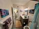 Bathroom view featuring tile flooring, vanity with sink, and decorative wall art at 2434 Australia E Way # 50, Clearwater, FL 33763