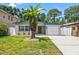 Charming single-story home with a well-manicured lawn, beautiful palm tree, and inviting curb appeal at 3317 W Iowa Ave, Tampa, FL 33611