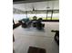 The patio is screened in and furnished with comfortable seating arrangements at 3505 Gloria Ave, Plant City, FL 33563