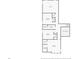 The floorplan of this home reveals a spacious layout for the second floor at 3850 Bonfire Dr, Odessa, FL 33556