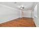 Bright living room with hardwood flooring and neutral walls at 5010 8Th N Ave, St Petersburg, FL 33710