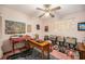Bedroom featuring recording equipment and creative decor at 5250 12Th N St, St Petersburg, FL 33703