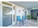Balcony with seating area and view of the surrounding area at 5900 Shore S Blvd # 512, Gulfport, FL 33707