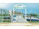 Community dock with boat slips, ideal for boating enthusiasts and waterfront living at 5900 Shore S Blvd # 512, Gulfport, FL 33707