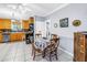 Eat-in kitchen boasts modern appliances and a dining area, ideal for enjoying meals with loved ones at 7427 4Th N Ave, St Petersburg, FL 33710