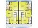 Detailed floor plan showcasing the layout of the Primary suite, bedrooms, and bathrooms on the second floor at 1005 W Cypress St # 1, Tampa, FL 33606