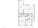 Detailed floor plan outlining the layout of the primary bedroom, kitchen, living room, and other key areas of the property at 1125 Pinellas Bayway S # 103, Tierra Verde, FL 33715