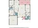 Detailed floorplan showcasing layout of the home including kitchen, living room, bedrooms, and outdoor spaces at 13819 Stoneridge Dr, Hudson, FL 34669