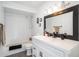 Bathroom featuring a modern sink, and a shower-tub combination at 1525 W Comanche Ave, Tampa, FL 33603