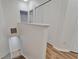 Staircase on second floor with access to linen closet and bedrooms at 15855 Fishhawk View Dr, Lithia, FL 33547