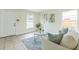 Inviting living room with tile floors, neutral paint and a comfortable seating area at 1818 Kim Acres Ln, Dover, FL 33527