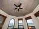 Picturesque turret offering panoramic waterfront views from multiple windows with custom shades at 191 1St W St, Tierra Verde, FL 33715