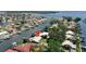 Picture of a charming waterfront home with lush greenery, private docks, and breathtaking scenery at 2017 Iowa Ne Ave, St Petersburg, FL 33703