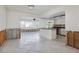 Spacious kitchen with an island and an open layout, ready for remodeling at 2017 Iowa Ne Ave, St Petersburg, FL 33703