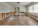 Home interior with recreation room features including half-court basketball court and lockers at 2017 Iowa Ne Ave, St Petersburg, FL 33703