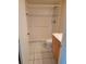Bathroom featuring tile flooring, neutral walls, a walk-in shower, toilet, and vanity at 2424 W Tampa Bay Blvd # M-201, Tampa, FL 33607