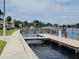 Community dock and waterfront access at 2424 W Tampa Bay Blvd # M-201, Tampa, FL 33607