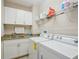 Laundry room has a sink, granite countertops, and overhead shelving at 308 S New Jersey Ave # A, Tampa, FL 33609