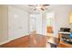 This bonus room includes hard wood floors and access to an ensuite bath at 308 S New Jersey Ave # A, Tampa, FL 33609
