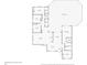 Detailed floor plan showcasing layout including bedrooms, bathrooms, living spaces, kitchen, and screened patio/pool at 3205 Pleasant Lake Dr, Tampa, FL 33618