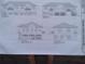 Detailed architectural plans for a modern townhome complex featuring multi-level living and integrated garage spaces at 556 Virginia St, Dunedin, FL 34698