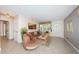 Inviting living room featuring neutral colors, tile floors and a cozy sitting area at 5785 15Th N Ave, St Petersburg, FL 33710