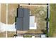 Aerial view of home highlighting the roof and backyard space at 6110 16Th St, Zephyrhills, FL 33542
