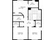 Upstairs floor plan featuring three bedrooms, two bathrooms, two walk-in closets and a hall at 790 36Th N Ave, St Petersburg, FL 33704