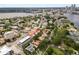 Aerial view showcasing neighborhood near downtown and waterfront at 904 Villa Venicia Way, Tampa, FL 33606