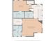 Detailed floor plan showcasing bedrooms, bathrooms, walk-in closets, laundry and primary bedroom layout at 904 Villa Venicia Way, Tampa, FL 33606