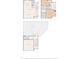 Detailed floor plan showcasing the layout of the home's three floors, including room dimensions and outdoor spaces at 904 Villa Venicia Way, Tampa, FL 33606