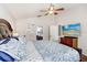 Spacious main bedroom with ensuite bathroom at 10231 Millport Dr, Tampa, FL 33626