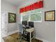 Bright office space with natural light from window, and neutral colored walls at 17318 Emerald Chase Dr, Tampa, FL 33647