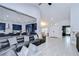 Expansive open floor plan connecting the living room, dining area, and kitchen, perfect for modern living at 2020 Elk Spring Dr, Brandon, FL 33511