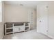 Bedroom featuring a media center and built-in drawers at 2814 W Humphrey St, Tampa, FL 33614