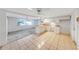 Bright kitchen with white cabinets and countertops, creating a clean and inviting space at 3243 Eisenhower Dr, Holiday, FL 34691