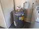 Modern 38-gallon Rheem Performance electric water heater at 3357 Hunt Club Dr, Clearwater, FL 33761