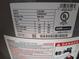 Close up of the specifications sticker on a modern electric water heater at 3357 Hunt Club Dr, Clearwater, FL 33761