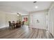 Spacious entryway featuring tile floors and a decorative double door at 6703 Towhe Dr, Seffner, FL 33584
