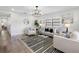 Bright living room featuring stylish furnishings, modern decor, and ample natural light at 8307 Boxwood Dr, Tampa, FL 33615