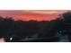 Beautiful sunset view over the lake and trees, reflecting vibrant colors on the water at 100 Oakmont Ln # 305, Belleair, FL 33756