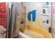 Showing bathtub and tile surround at 10854 Telford St, New Port Richey, FL 34654
