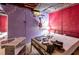 Showing a bedroom with purple walls at 10854 Telford St, New Port Richey, FL 34654