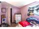 View of bedroom with window at 10854 Telford St, New Port Richey, FL 34654