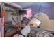 Showing the bedroom needing repair at 10854 Telford St, New Port Richey, FL 34654