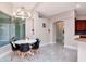 Inviting dining area that is open to the kitchen with plenty of natural light at 12309 Creek Edge Dr, Riverview, FL 33579