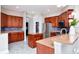 Modern kitchen featuring granite countertops, stainless steel appliances, and custom cabinetry at 12309 Creek Edge Dr, Riverview, FL 33579